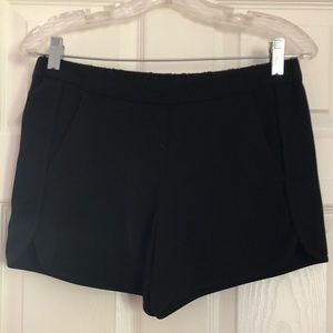 Trina Turk Black Shorts - Side Slit - Size 0